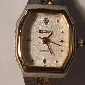 Vintage 1970's Elgin Diamond women's watch